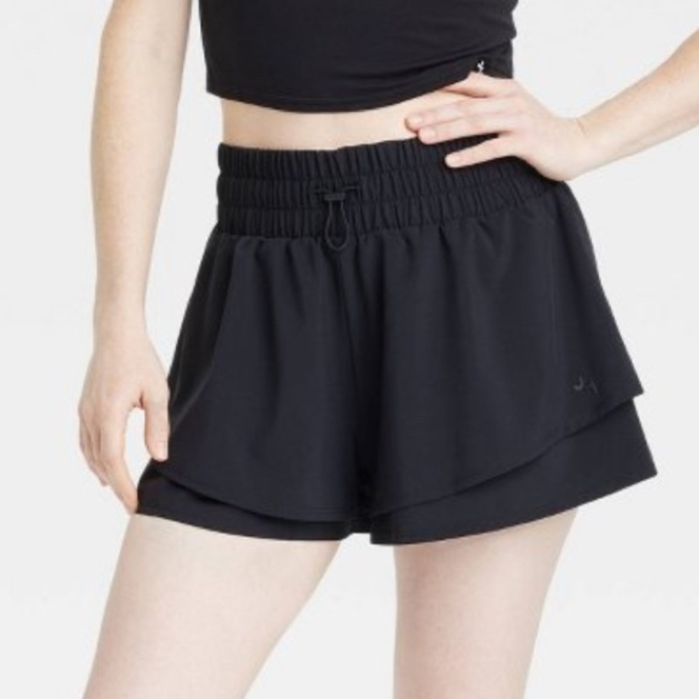 Layered Running Shorts